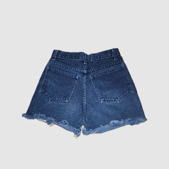 High waisted jean shorts - Picture 2 of 3